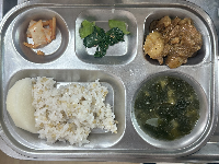 9월&nbsp;15일&nbsp;식단사진입니다.